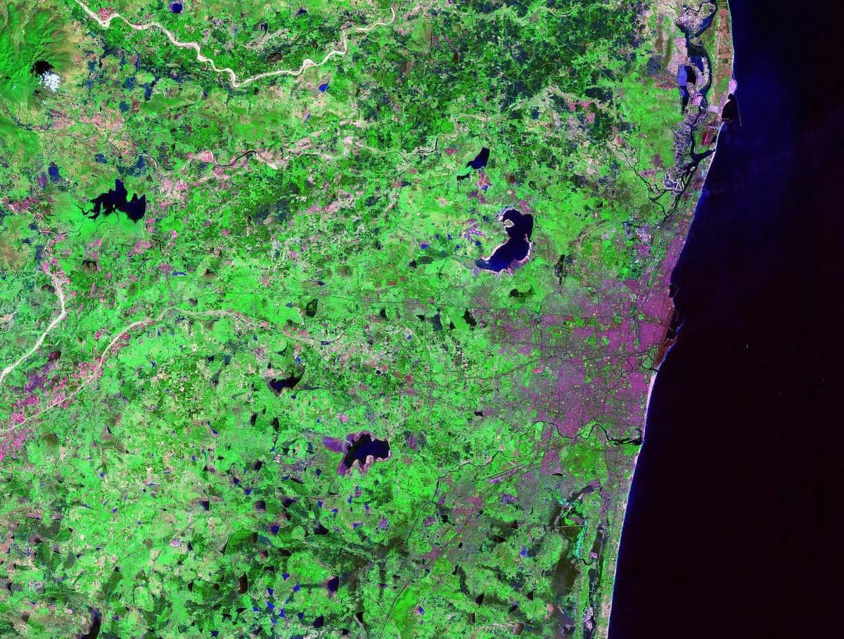 ramani satellite ya dar es salaam