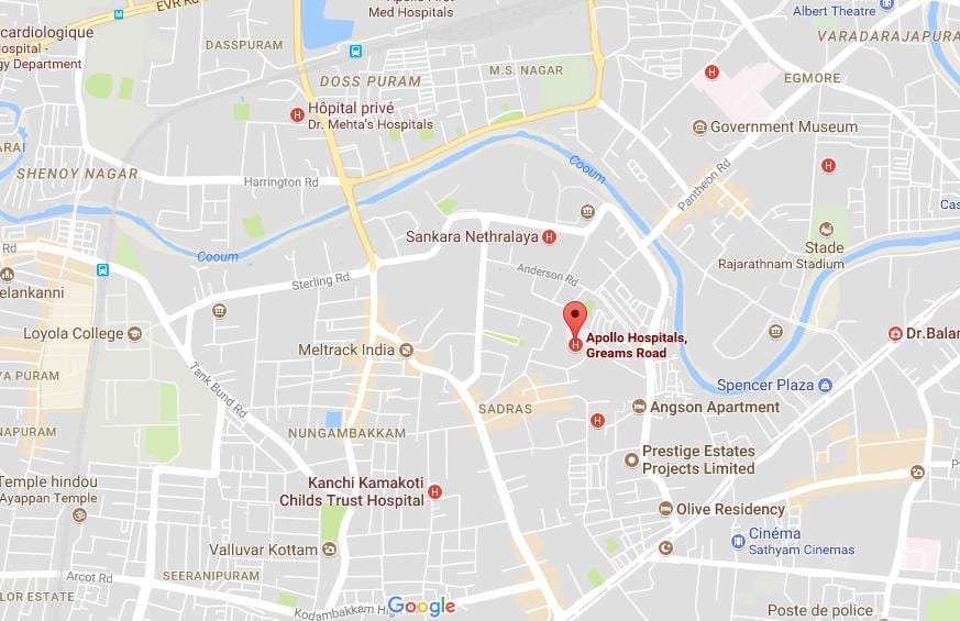 Apollo hospital dar es salaam Greams ramani ya barabara