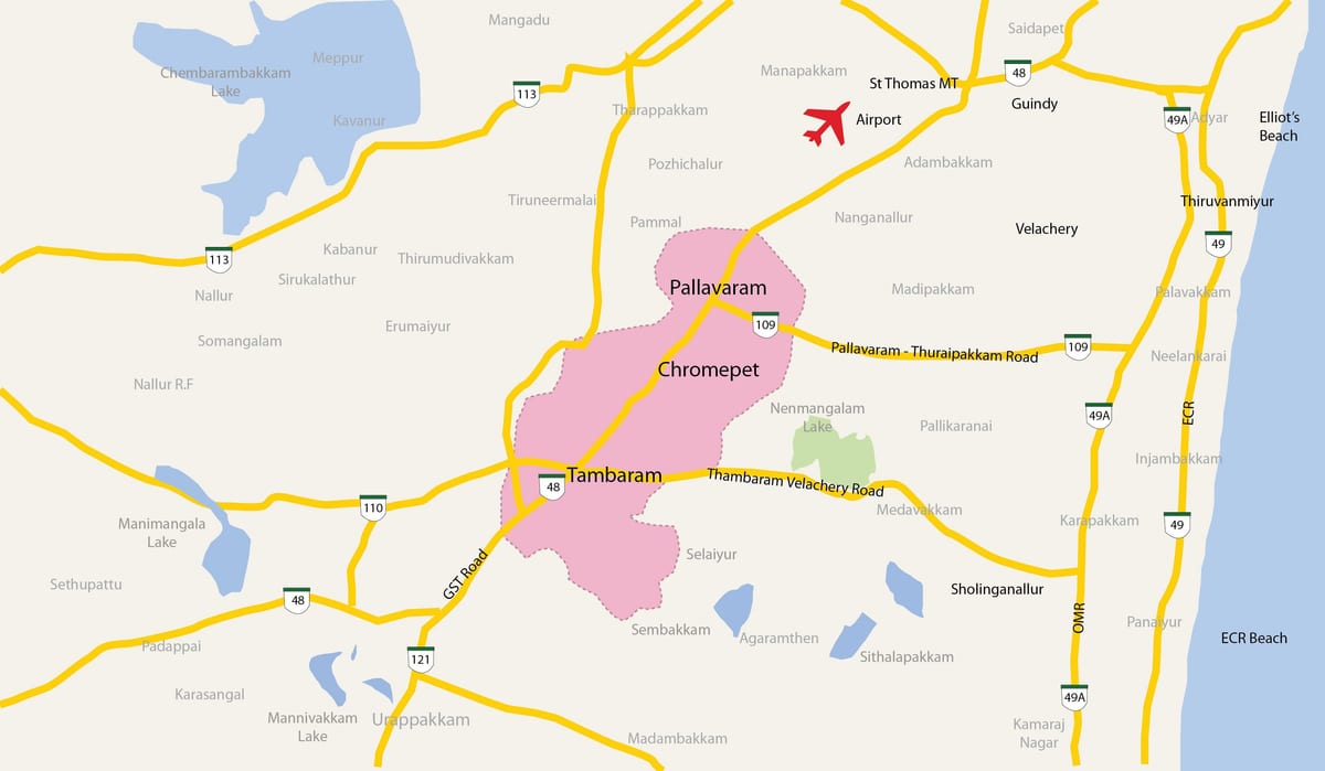 ramani ya Tambaram dar es salaam