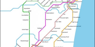 Dar es salaam ndani ya treni ramani ya njia